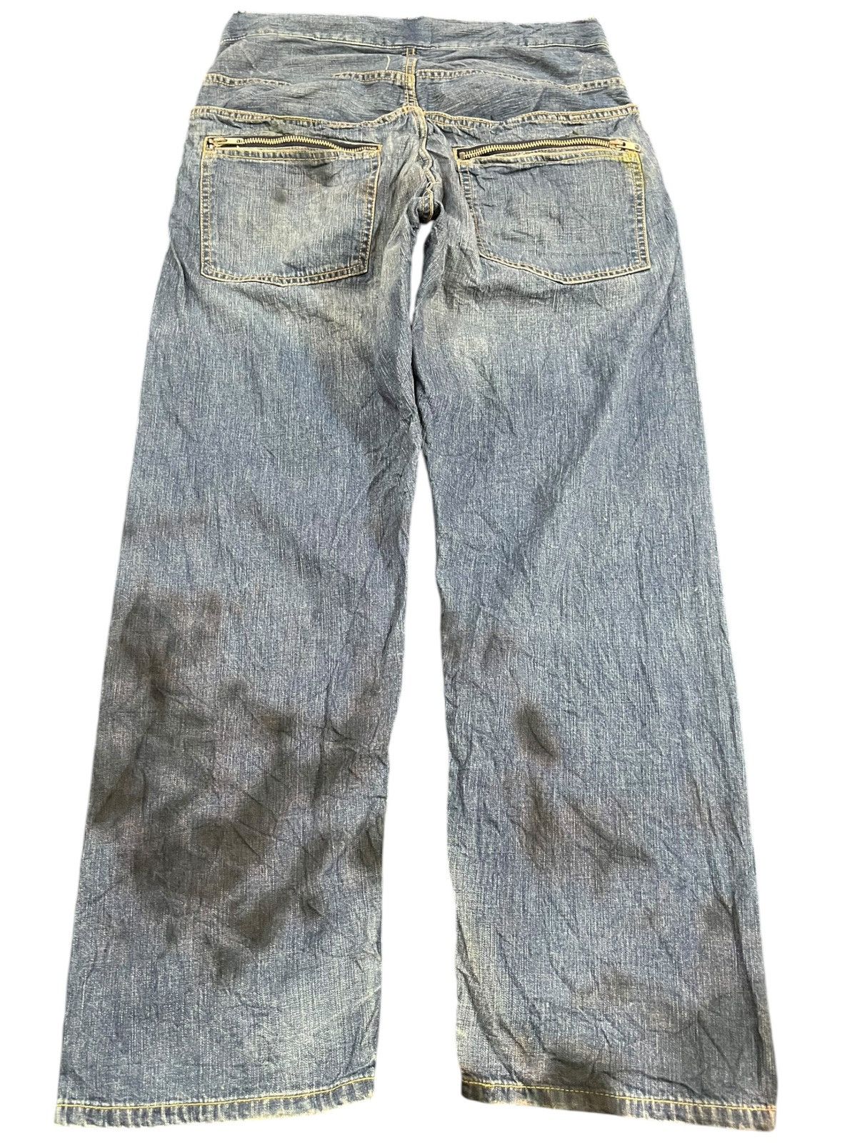 WHIZ LIMITED Vintage Whiz Limited Double Pocket Trash Denim Size US 32 / EU 48 - 7 Thumbnail