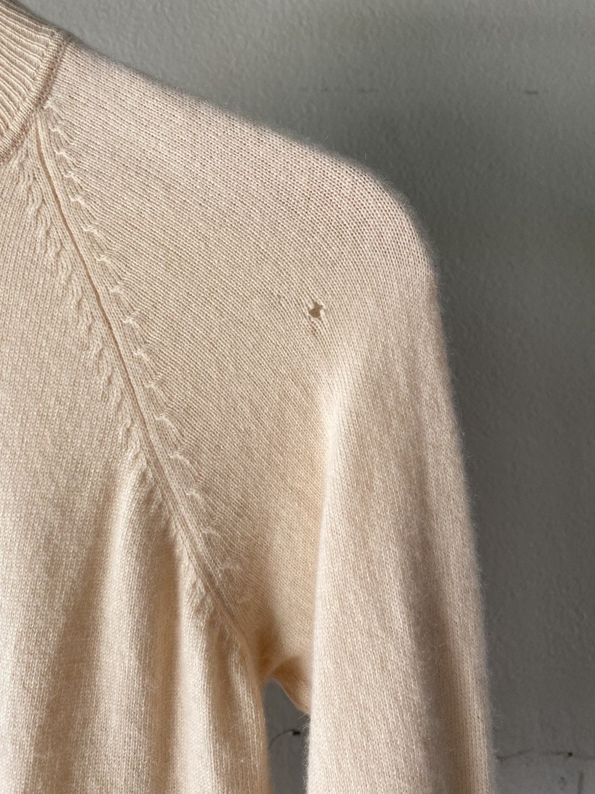 Shanghai Tang SHANGHAI TANGA Brown Soft Knit Mandarin Collar Top Size M / US 6-8 / IT 42-44 - 18 Thumbnail
