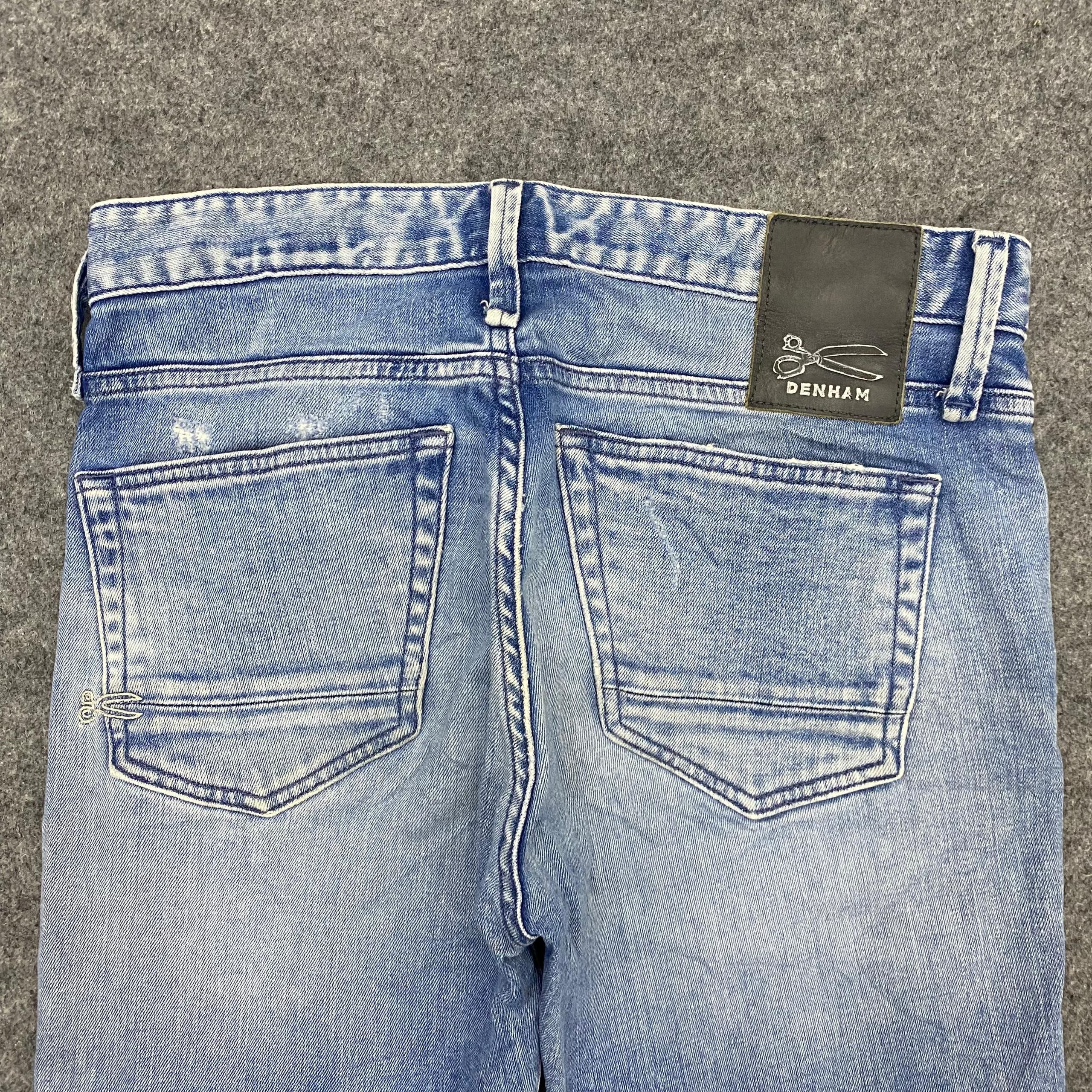 DENHAM 💥Best Offer💥Denham Slim Fit Distressed Denim Size US 31 - 15 Thumbnail