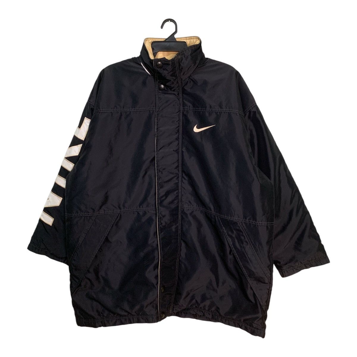 Nike × Vintage Rare Design Vintage Nike Swoosh Jackets Size US XL / EU 56 / 4 - 1 Thumbnail
