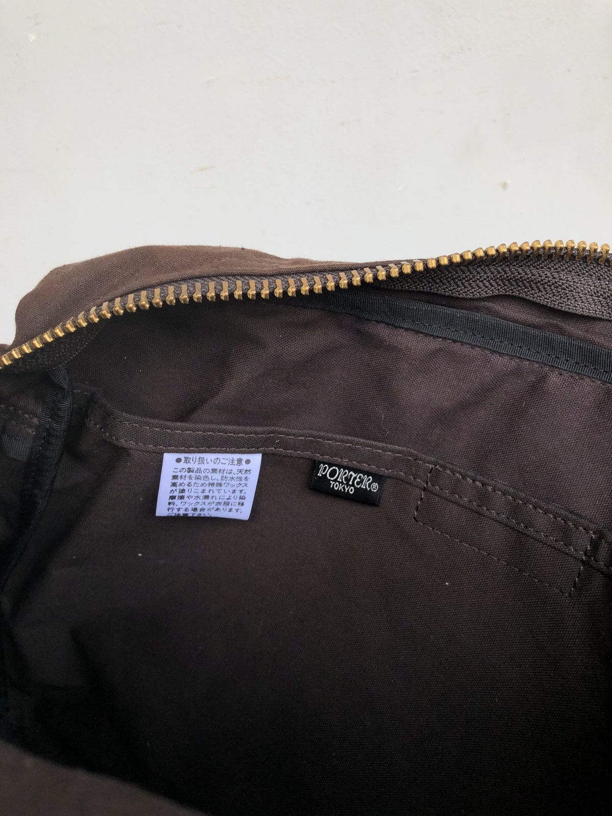 Porter Porter Double Shoulder Brown Bag Size ONE SIZE - 9 Thumbnail