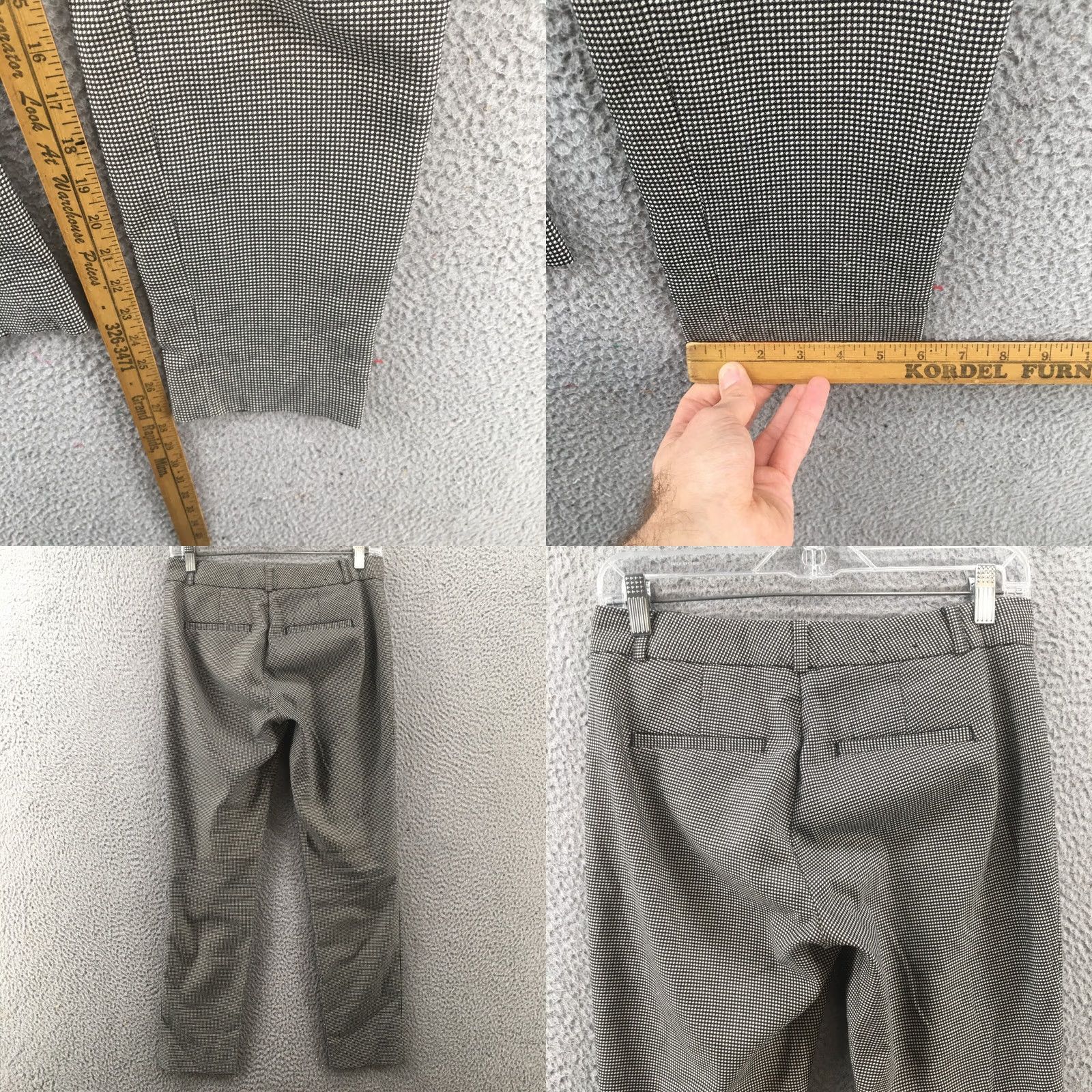 Banana Republic Banana Republic Dress Pants Womens 0 Multicolor Herringbone Casual Dress Pants Regular Womens Multicolor Banana Republic Size 28" / US 6 / IT 42 - 8 Thumbnail