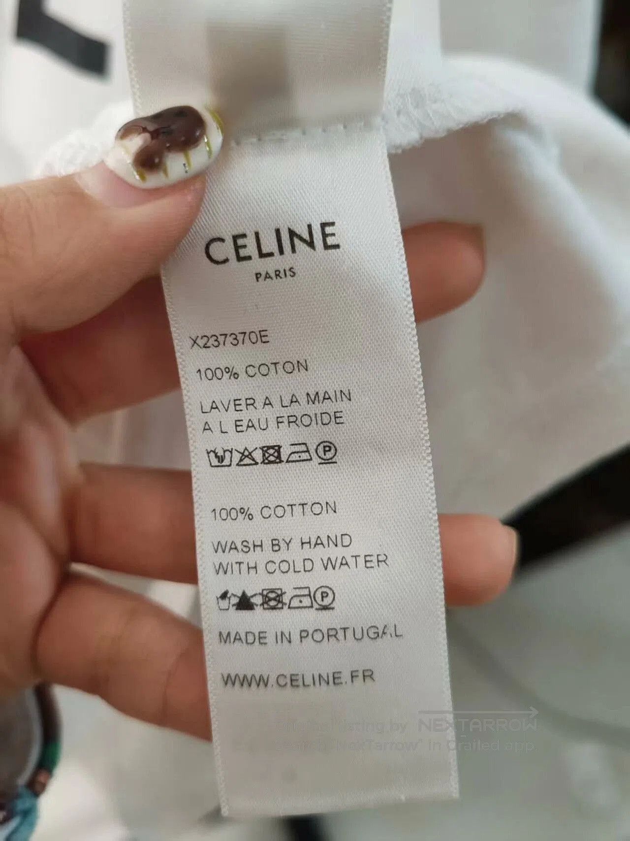 Celine Celine Logo Short Sleeve T. Size US M / EU 48-50 / 2 - 4 Thumbnail