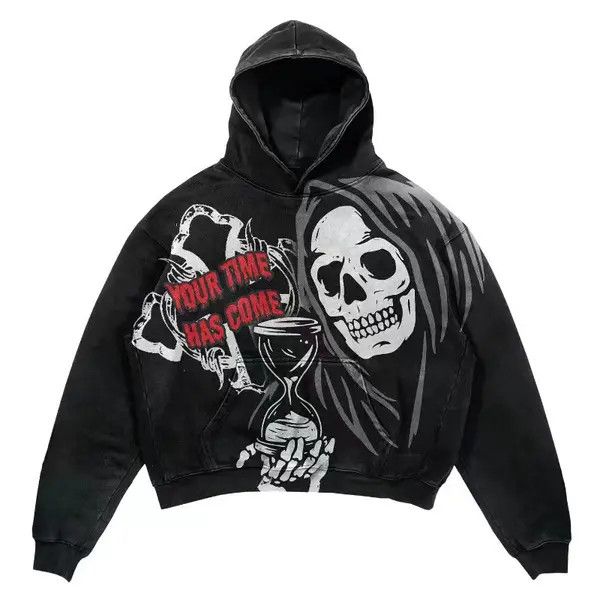 VIBE Black Vintage Pynk Y2k Gothic Hoodie Size US L / EU 52-54 / 3 - 6 Thumbnail