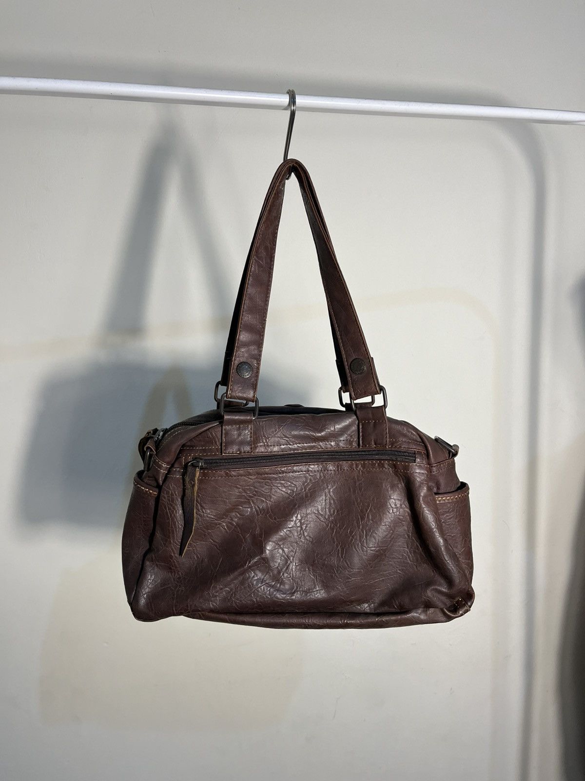 Diesel Vtg Diesel leather grunge purse shoulder bag Size ONE SIZE - 10 Thumbnail