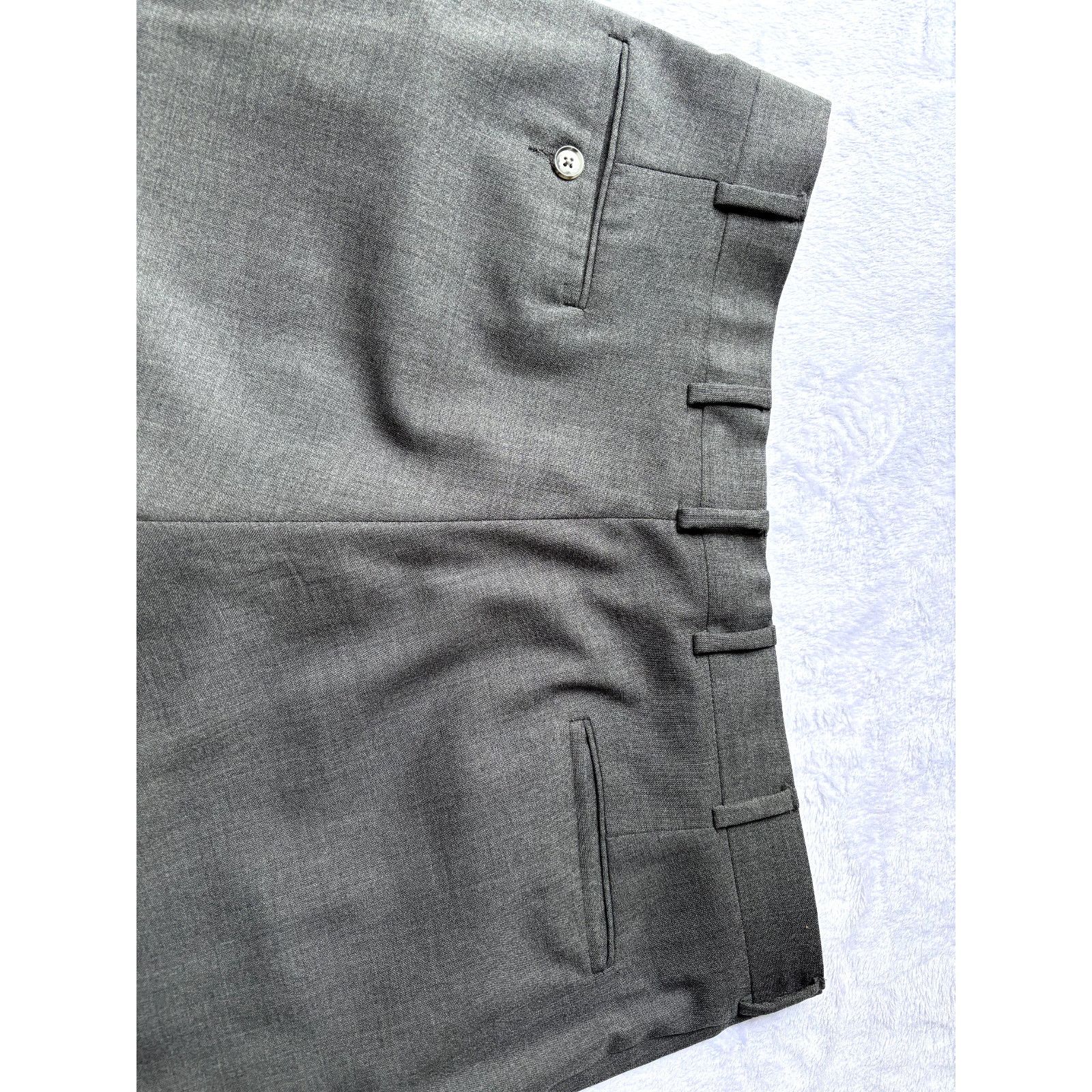 Brooks Brothers Brooks Brothers Brooksease Men's Dress Pants 38x31 Charcoal Size 38R - 9 Thumbnail