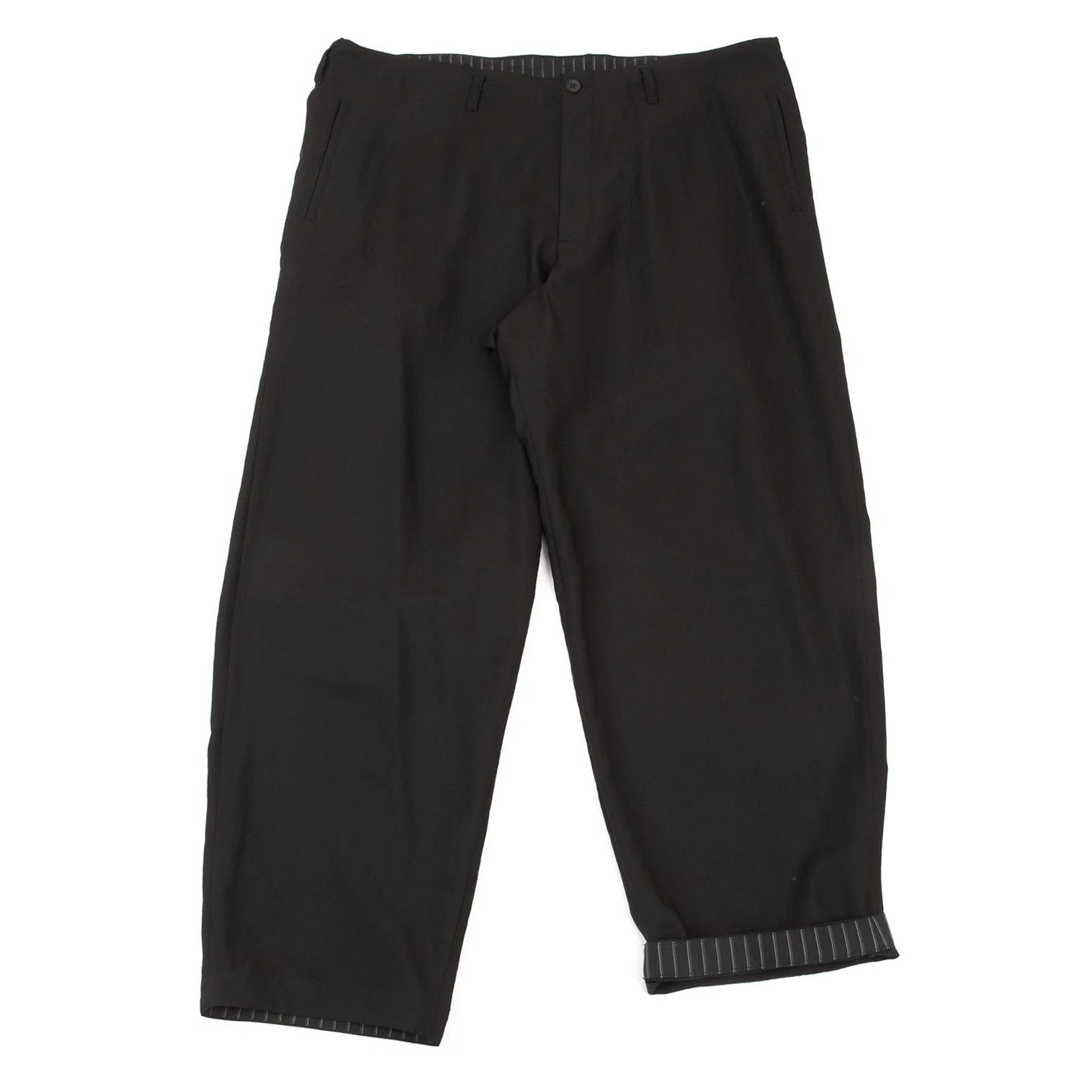 Yohji Yamamoto Yohji Yamamoto Hard Twist Gabardine Set Up Black Size US S / EU 44-46 / 1 - 14 Thumbnail