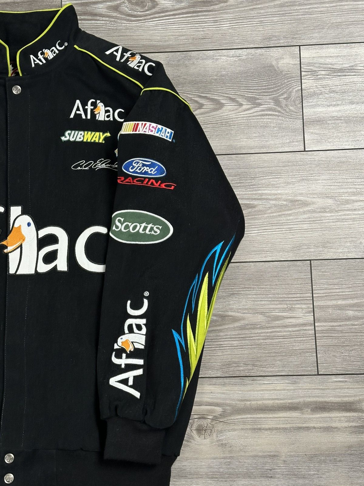 Chase Authentics × NASCAR Vintage Y2K Carl Edwards Chase Authentics Nascar Jacket Size US XL / EU 56 / 4 - 6 Thumbnail