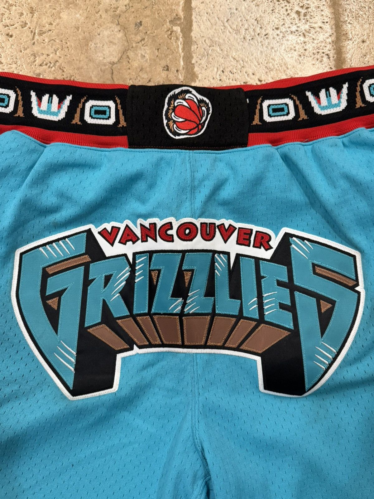 Just Don × Mitchell & Ness × Rsvp Gallery Just Don x Mitchell & Ness NBA Vancover Grizzlies Shorts Size US 34 / EU 50 - 4 Thumbnail