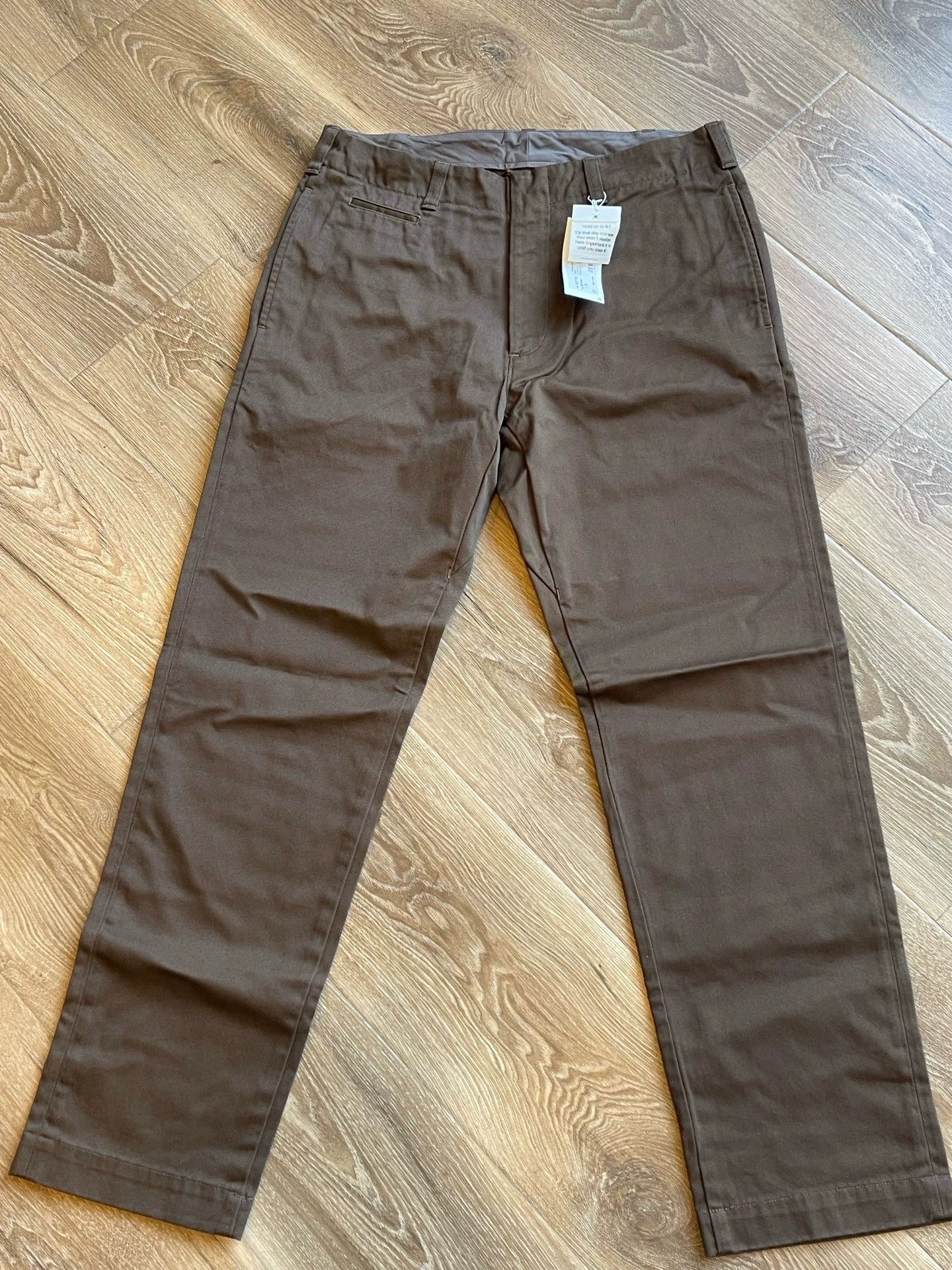 Nanamica NANAMICA New Straight Chino Pants Brown W32 Size US 32 / EU 48 - 1 Thumbnail