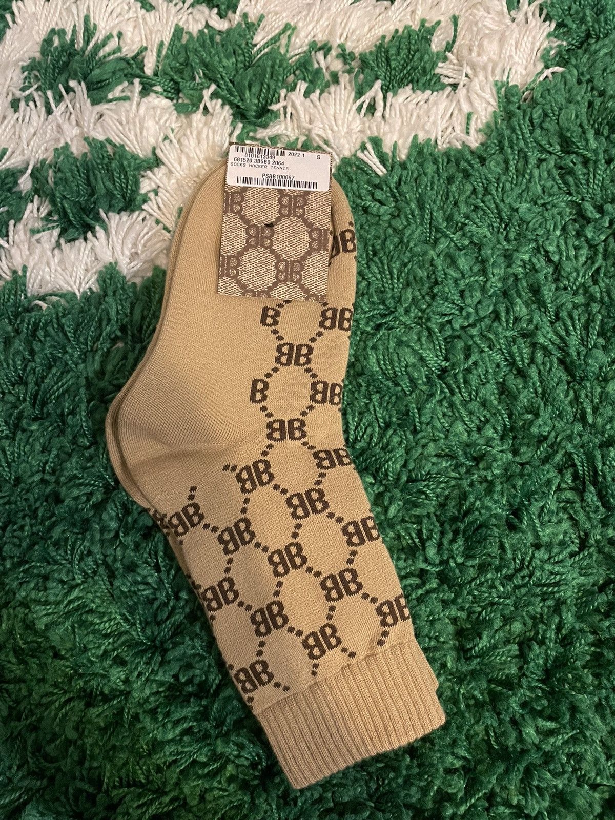 Balenciaga Balenciaga Hacker Socks Size ONE SIZE - 2 Thumbnail