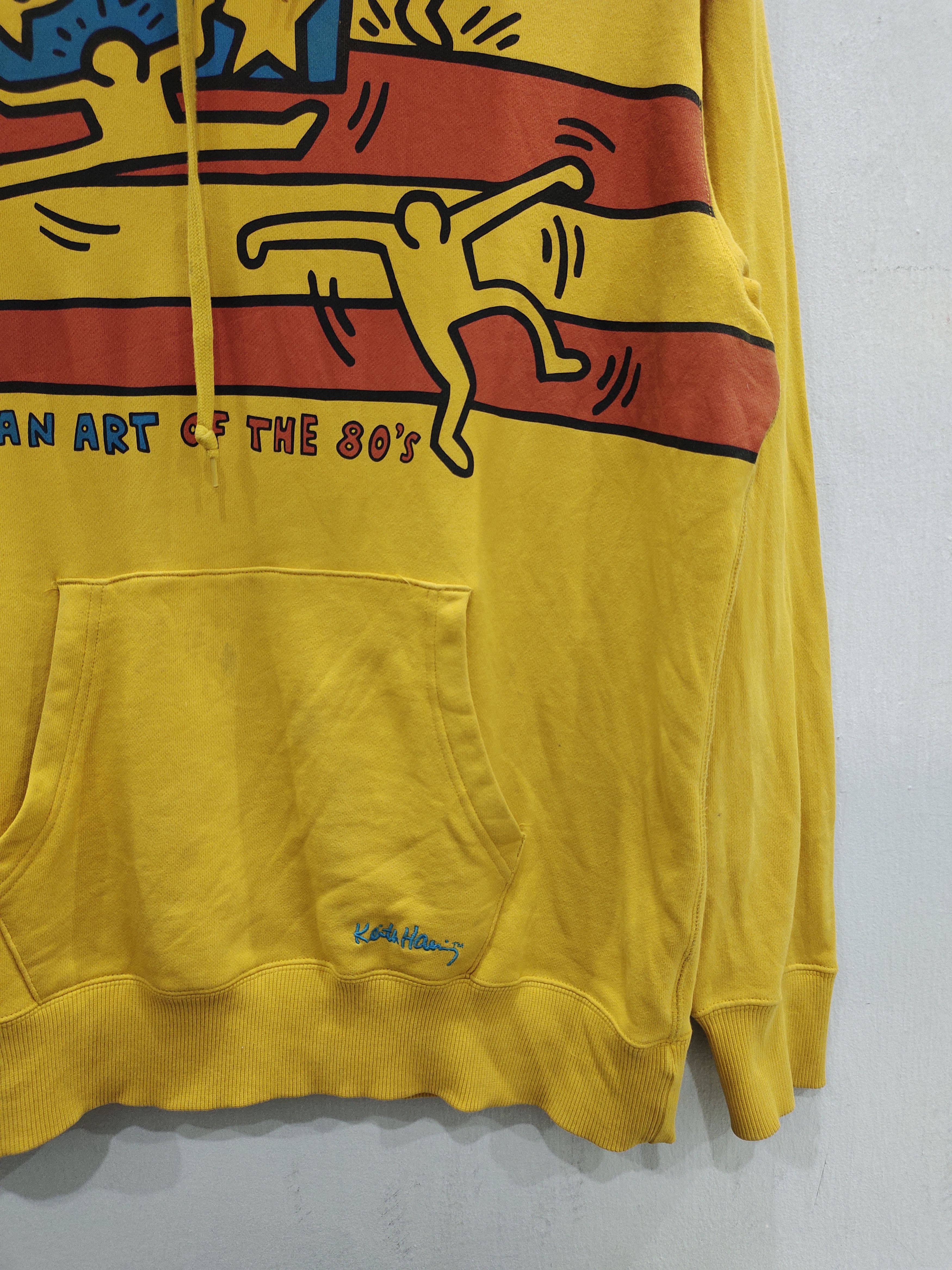 Designer × Keith Haring × Vintage Keith Haring Rare Hoodie Size US XL / EU 56 / 4 - 3 Thumbnail