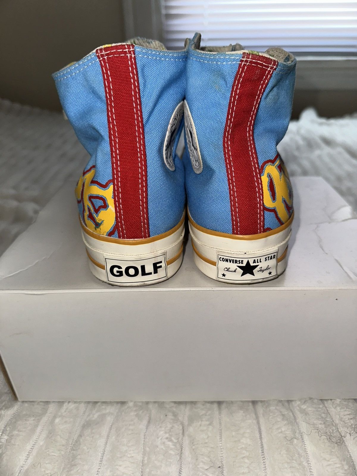Converse × Golf Wang Golf Wang x Converse Custom Sneakers Size US 8.5 / IT 38.5 - 5 Thumbnail