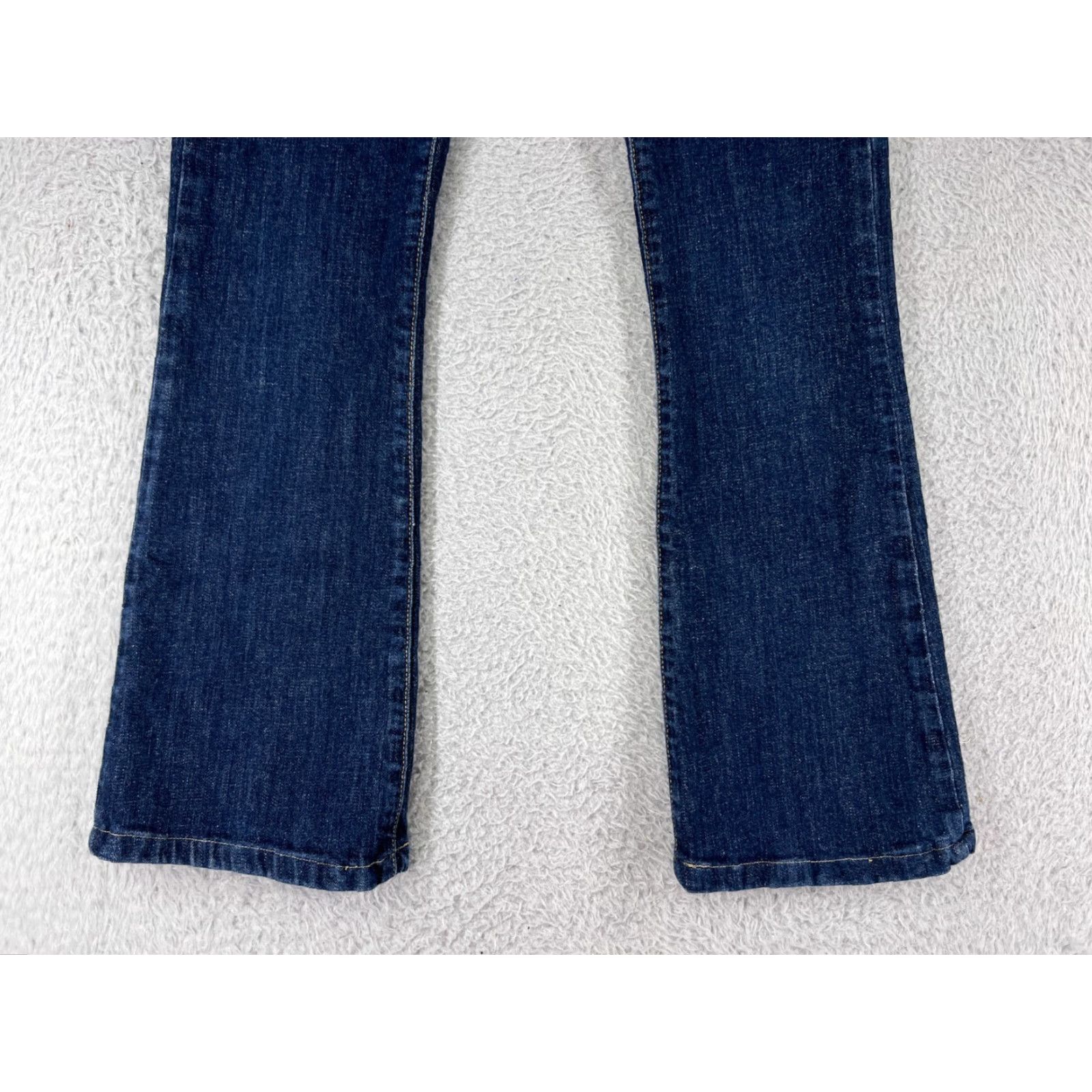 Vintage VINTAGE Revolution Jeans Womens 27 Blue Denim Dark Wash Bootcut Bell Flare Jeans Size 27" / US 4 / IT 40 - 6 Thumbnail