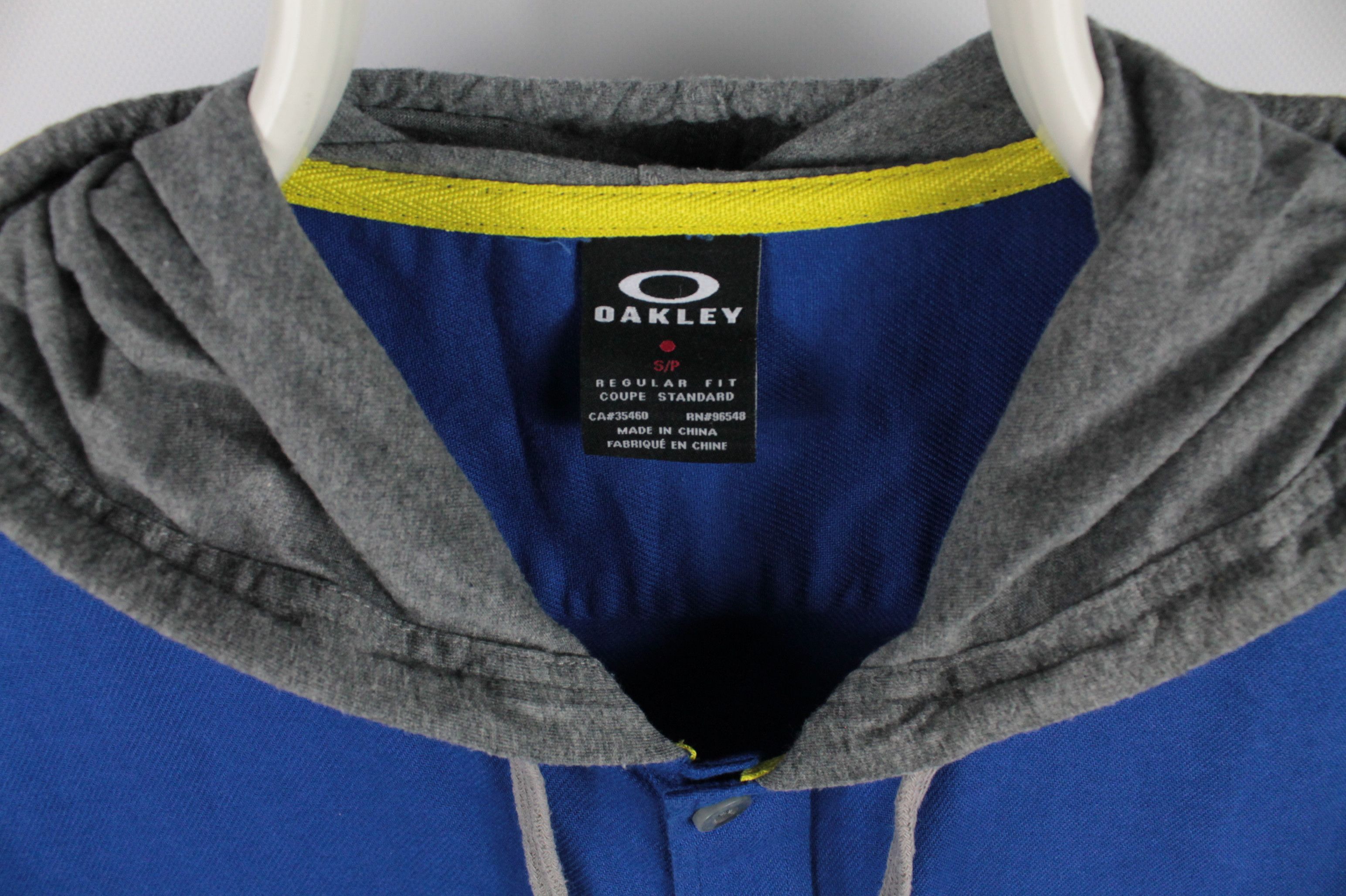 Flannel × Oakley Oakley Icon Hooded Flannel Blue Shirt Size US S / EU 44-46 / 1 - 3 Thumbnail