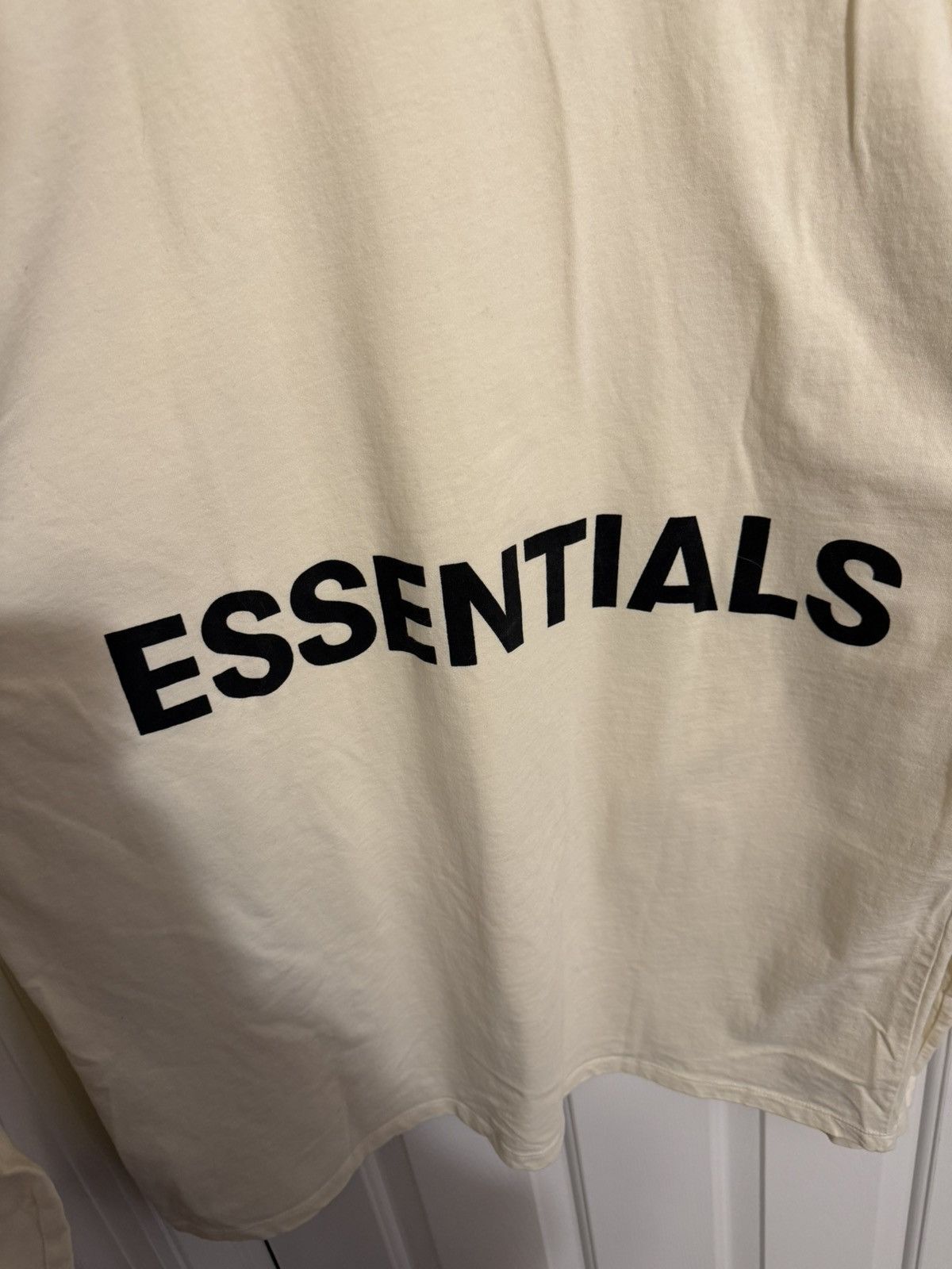 Essentials OG Black Letter L/S Tee Size US XL / EU 56 / 4 - 3 Thumbnail