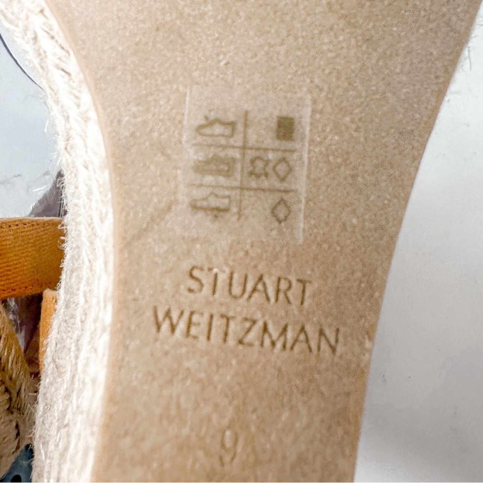 Stuart Weitzman Stuart Weitzman Mango Espadrille Wedge Sandal, NEW, Size 9 Size US 9 / IT 39 - 9 Thumbnail