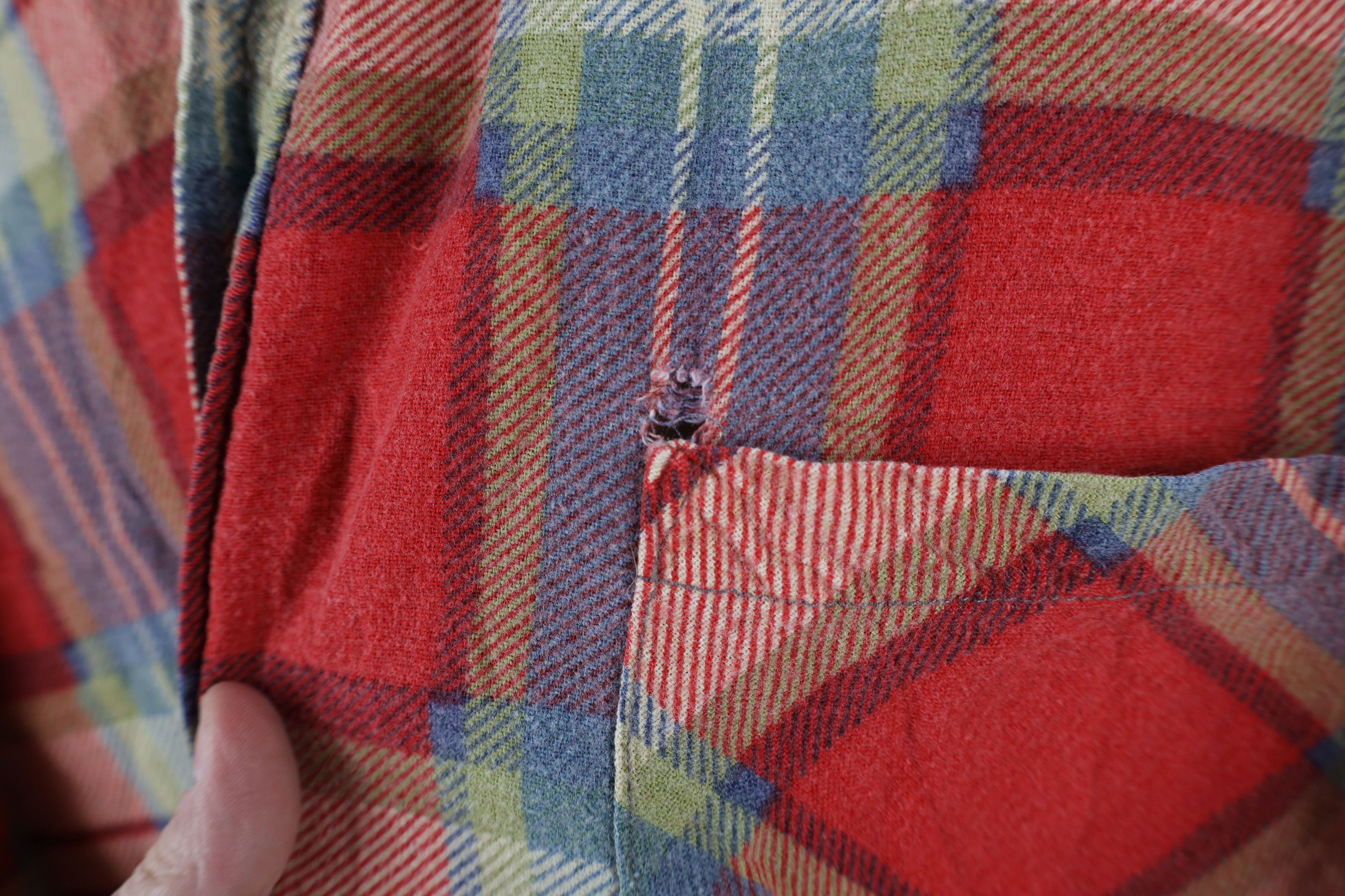 Vintage Vintage 90s Streetwear Flannel Collared Button Shirt Plaid Size US XXL / EU 58 / 5 - 4 Thumbnail