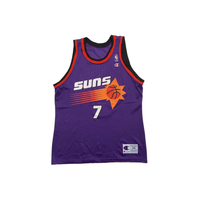 Vintage 90s CHAMPION NBA KEVIN JOHNSON #7 Phoenix Suns Jersey Size 44 Large