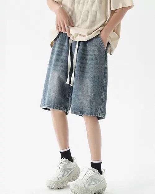 Other drawstring loose straight casual shorts Size US 32 / EU 48 - 1 Thumbnail