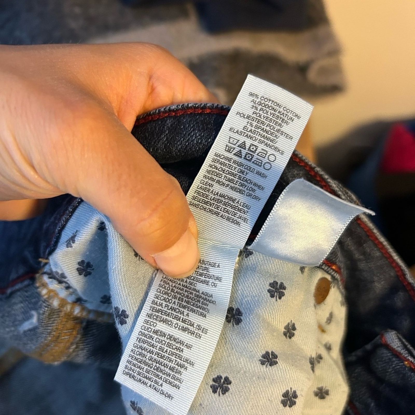 Lucky Brand Lucky Brand Emma Straight Leg Jeans Size 36" / US 14 / IT 50 - 5 Thumbnail
