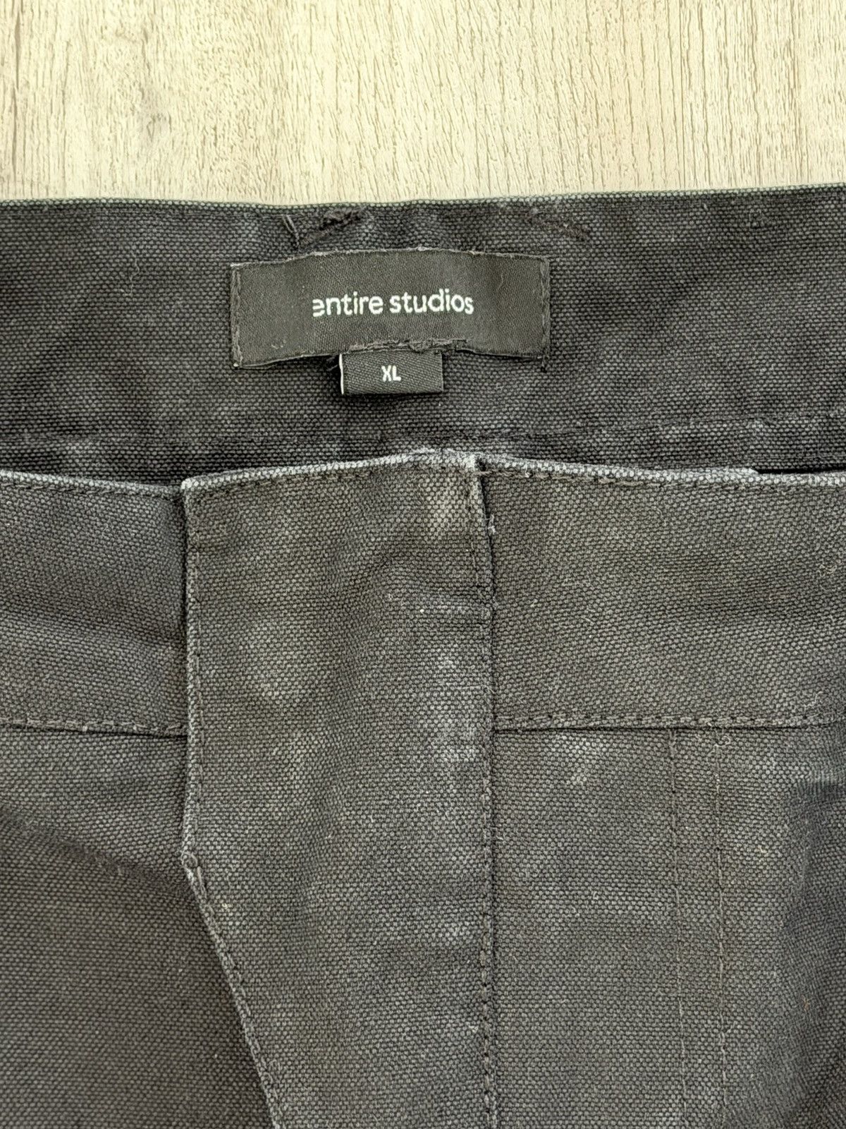 Entire Studios Entire Studios Heavy Canvas Wide Leg Cargo Pants 36 Size US 36 / EU 52 - 3 Thumbnail