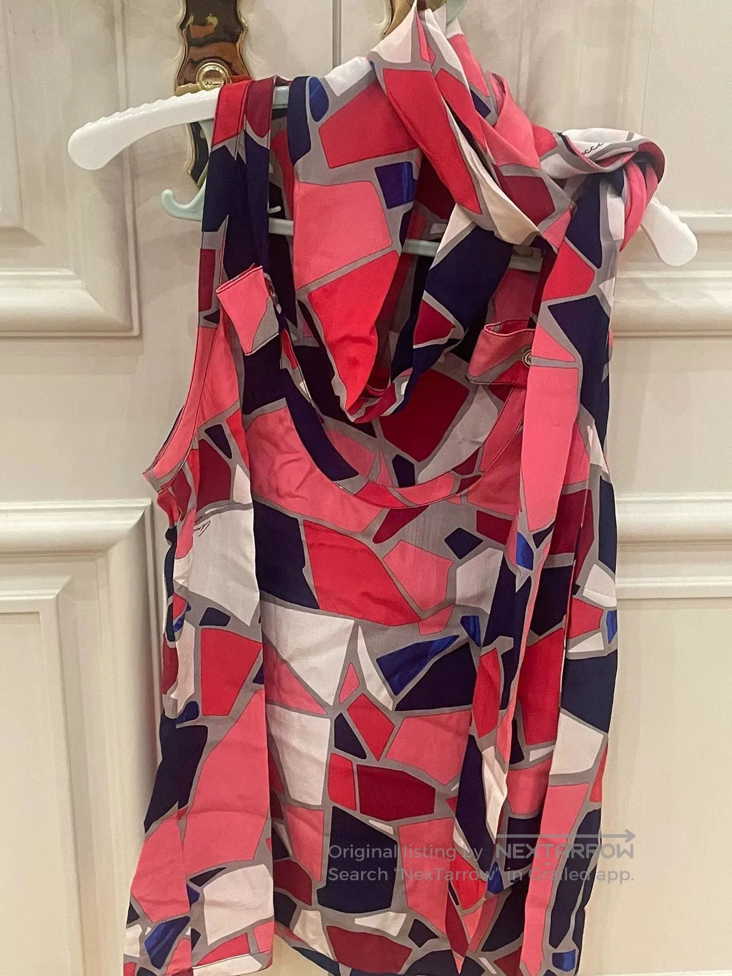 Gucci Gucci Silk Scarf Collar Top S. Size ONE SIZE - 5 Thumbnail