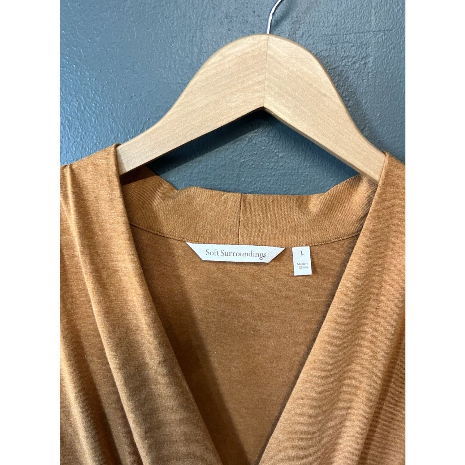 Soft Surroundings Soft Surroundings Slip Dress Womens Orange Sleeveless Long Size L Size L / US 10 / IT 46 - 3 Thumbnail