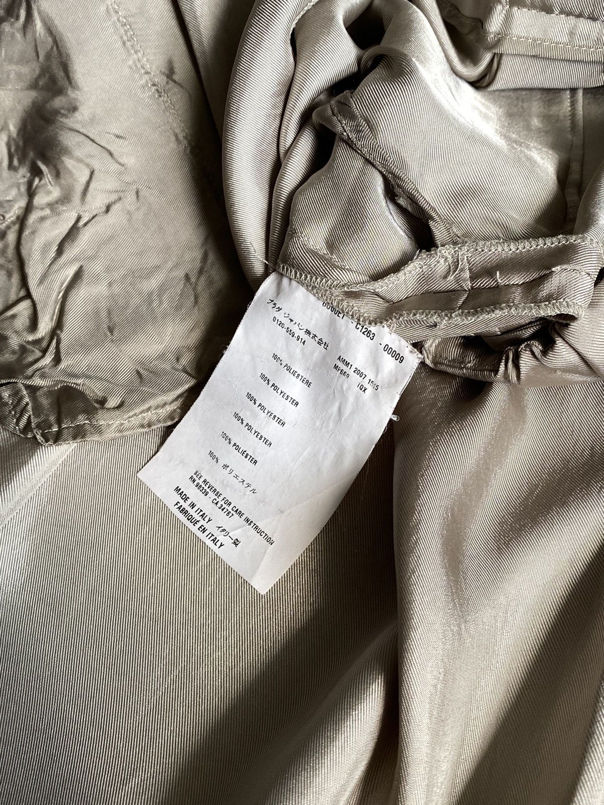 Miu Miu Fall 2007 Miu Miu Runway Satin Front Double Pocket Pants Size US 30 / EU 46 - 14 Thumbnail