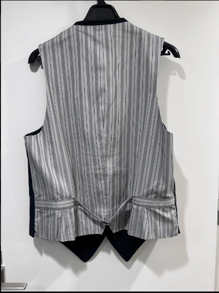 Yohji Yamamoto Yohji Yamamoto Yamanekoken W-Yamaneko Design Vest "Black" Size 36S - 7 Thumbnail