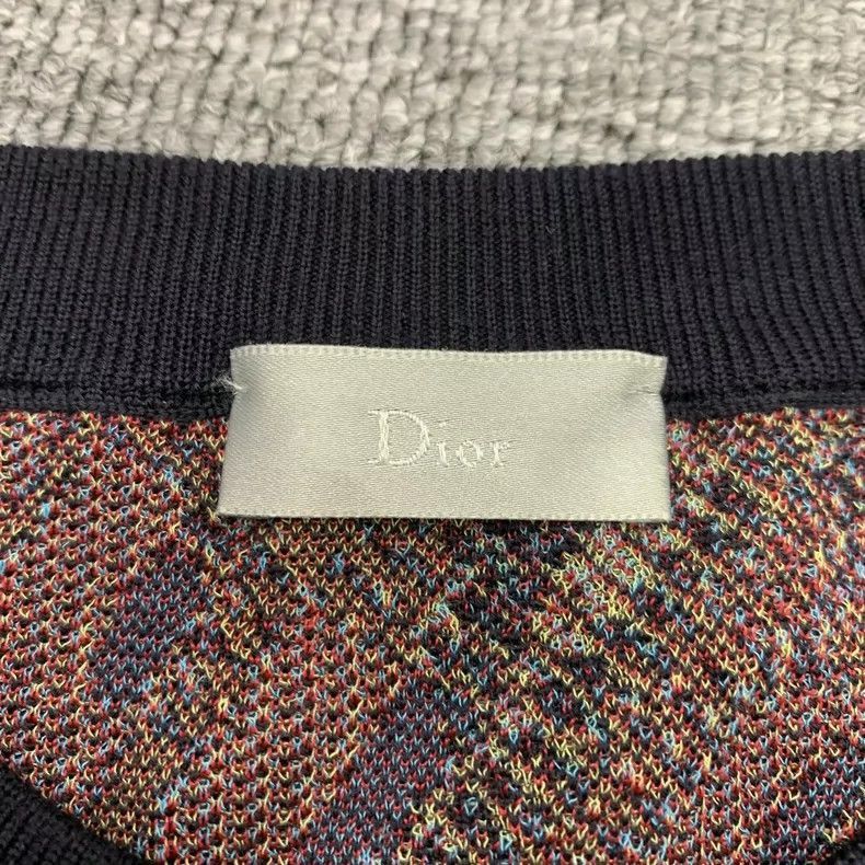 Dior Dior CD Letter Printed Knit Sweater-2505 Size US L / EU 52-54 / 3 - 7 Thumbnail
