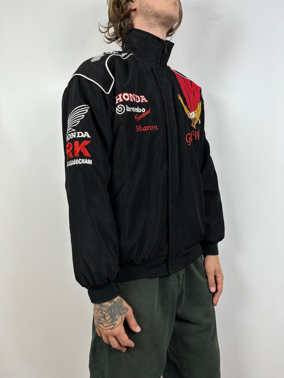 Honda Vintage Honda Gold Wing Racing F1 Snap On Jacket Size US M / EU 48-50 / 2 - 4 Thumbnail