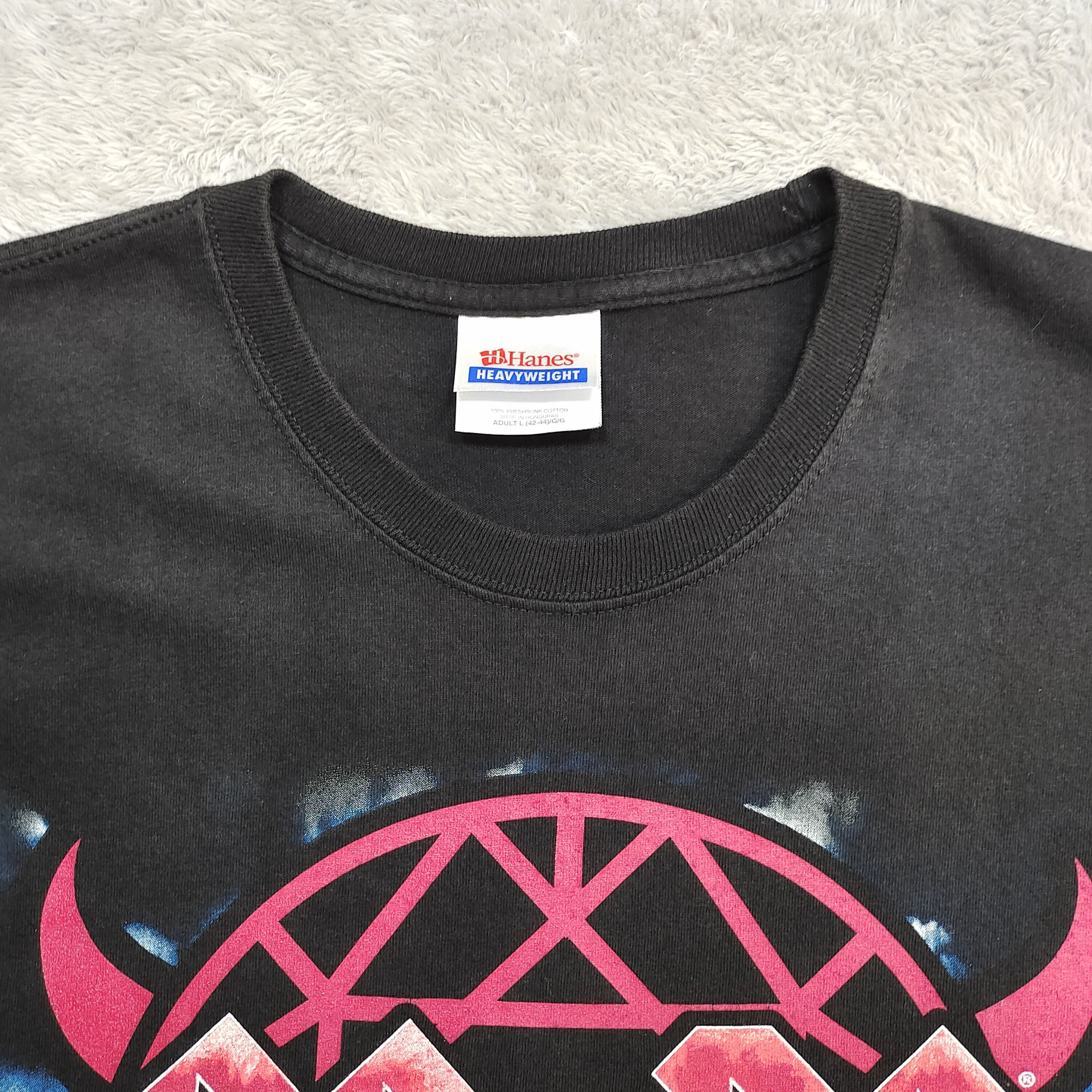 Band Tees AC/DC Shoot To Thrill Devil Horns Tee Size L Black Ice Era Size US L / EU 52-54 / 3 - 3 Thumbnail