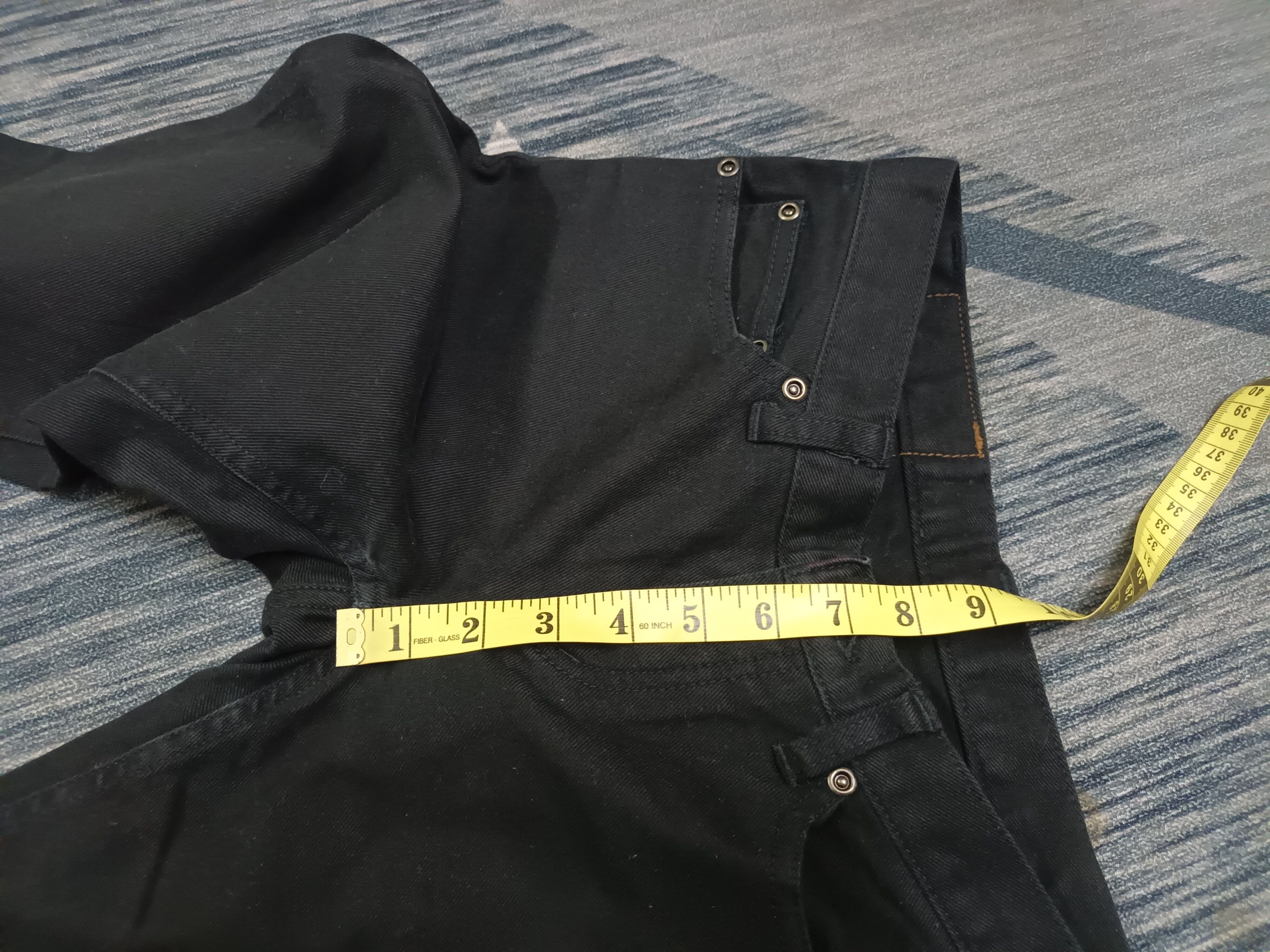 Hysteric Glamour 🔥 HYSTERIC GLAMOUR BLACK DENIM 🔥 Size 28" / US 6 / IT 42 - 8 Thumbnail