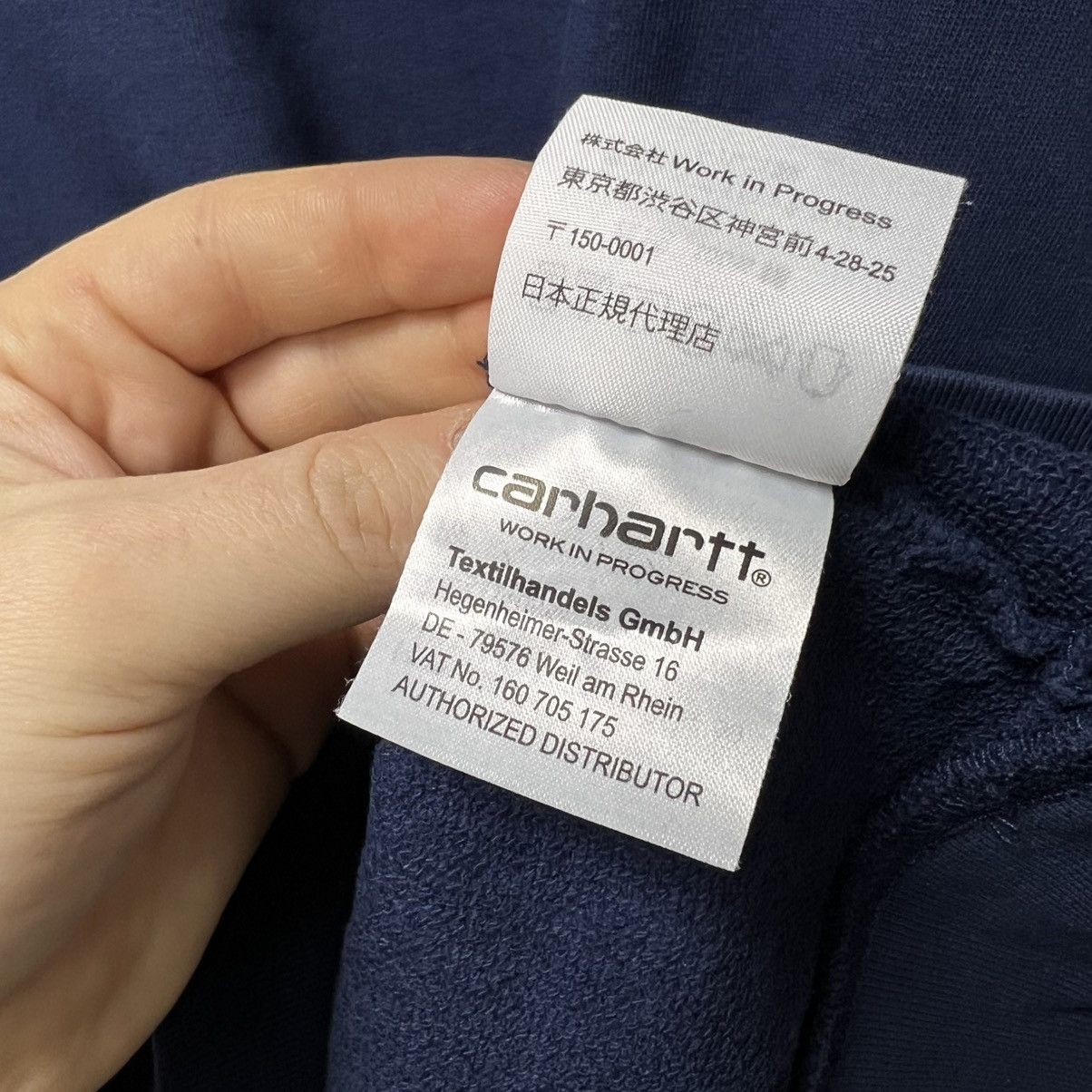 Carhartt × Carhartt Wip × Vintage Carhartt Vintage Sweatshirt College sweat men’s y2k Size US L / EU 52-54 / 3 - 13 Thumbnail