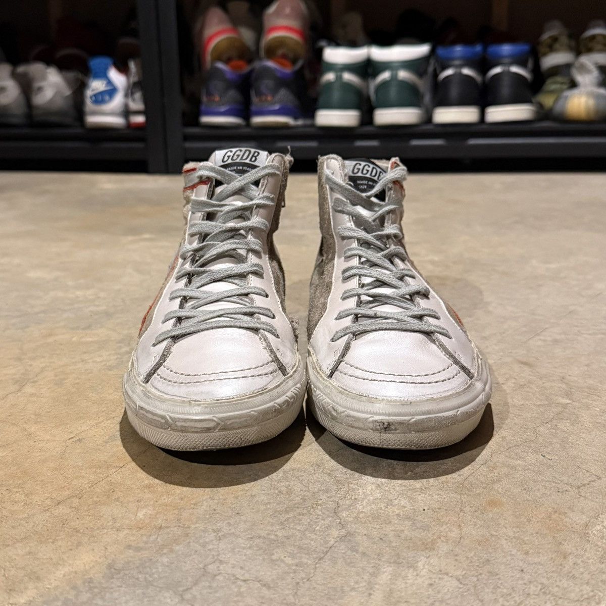 Golden Goose Golden Goose Slide Distressed Suede Sneakers US 8 Size US 8 / EU 41 - 5 Thumbnail