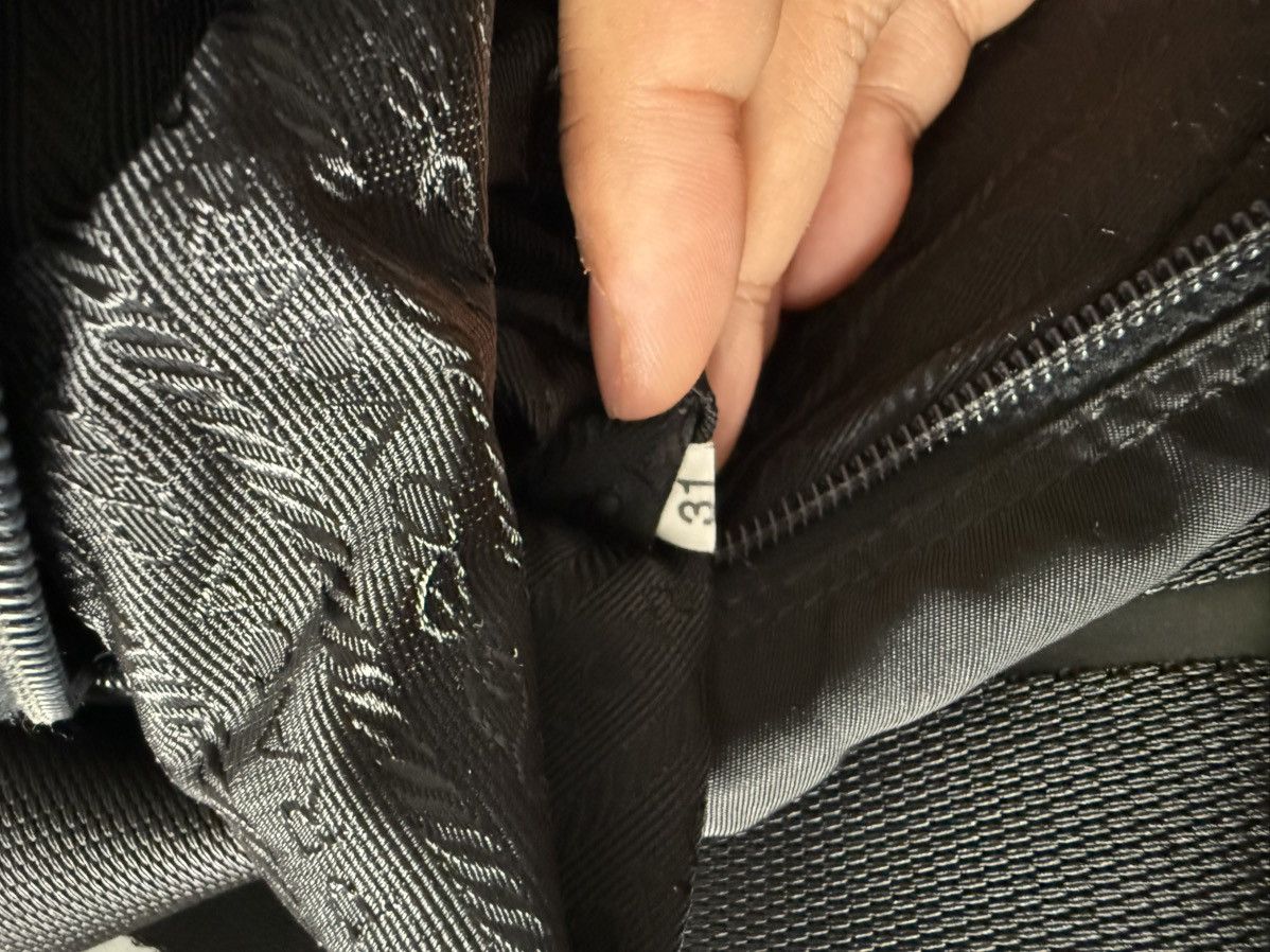 Prada Vintage Prada Black Medium Crossbody Sling Bag Size ONE SIZE - 12 Thumbnail
