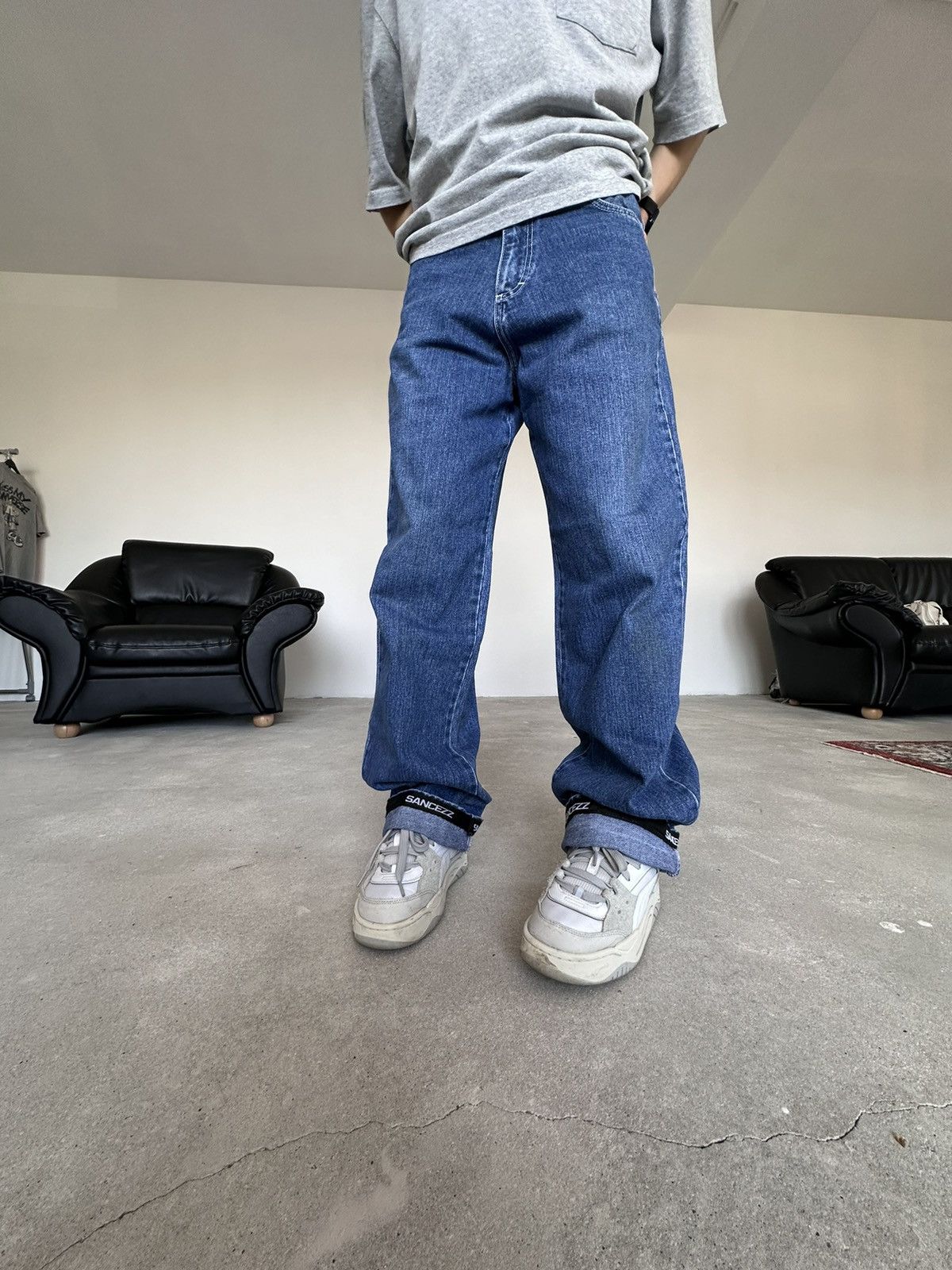 Vintage Vintage Sanchezz Baggy Rap Jeans Size US 32 / EU 48 - 4 Thumbnail
