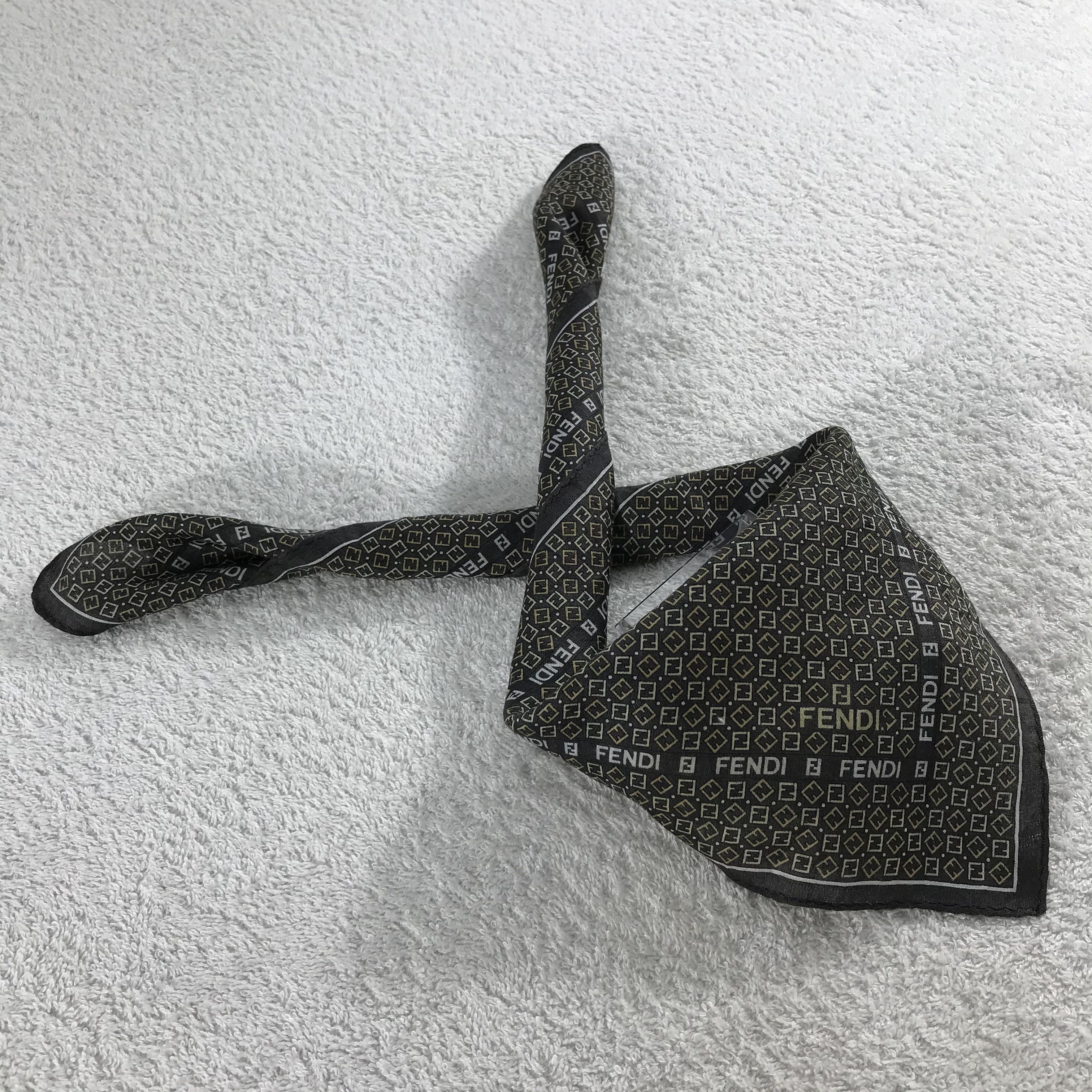Vintage Fendi Handkerchief / Neckerchief / Bandana Size ONE SIZE - 2 Thumbnail