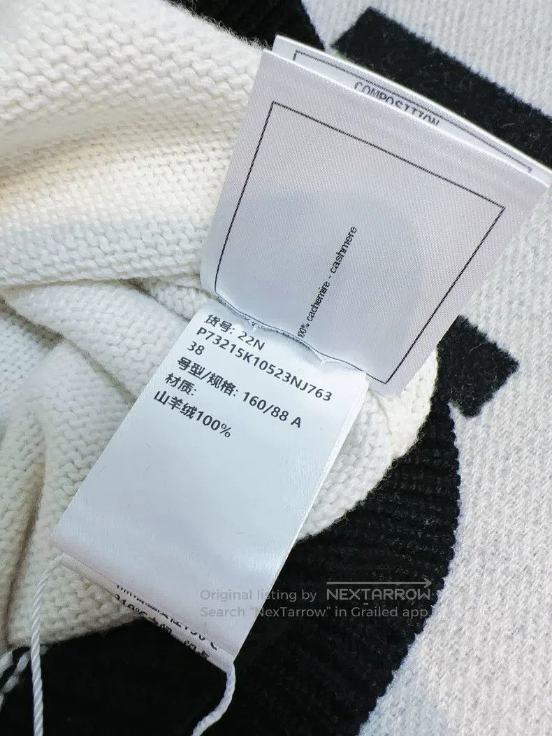 Chanel Chanel Autumn and winter ski series black and white mosaic Size XS / US 0-2 / IT 36-38 - 6 Thumbnail