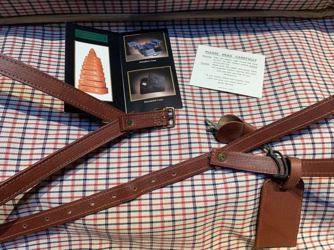 Other Vintage Tanner Krolle London Canvas & Bridle Leather Bag Size ONE SIZE - 9 Thumbnail