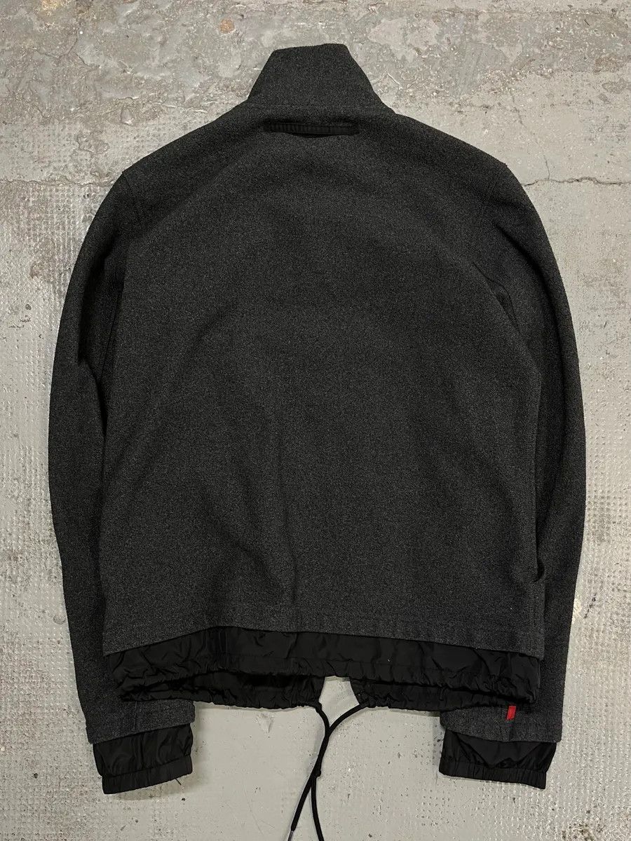 Prada 2000s Prada Grey Layered Zip-up Jacket Size S / US 4 / IT 40 - 7 Thumbnail