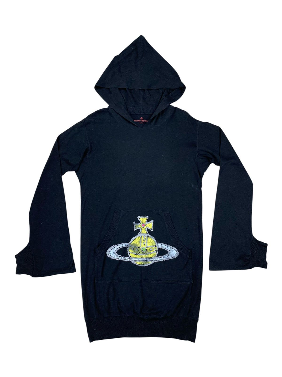 Vivienne Westwood Vivienne Westwood Iconic Logo Long Hooded Shirt Size M / US 6-8 / IT 42-44 - 1 Thumbnail