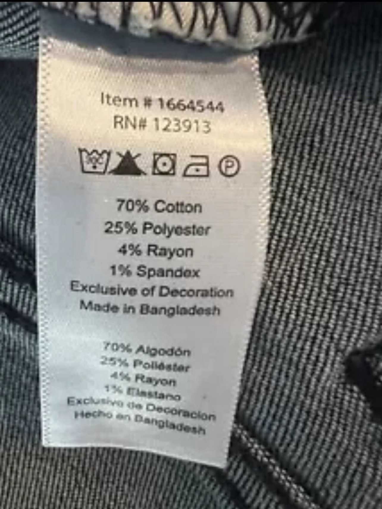 JACHS NY JACHS Straight Leg Comfort Fit Jeans Stretch Denim 34x32 Size US 34 / EU 50 - 7 Thumbnail