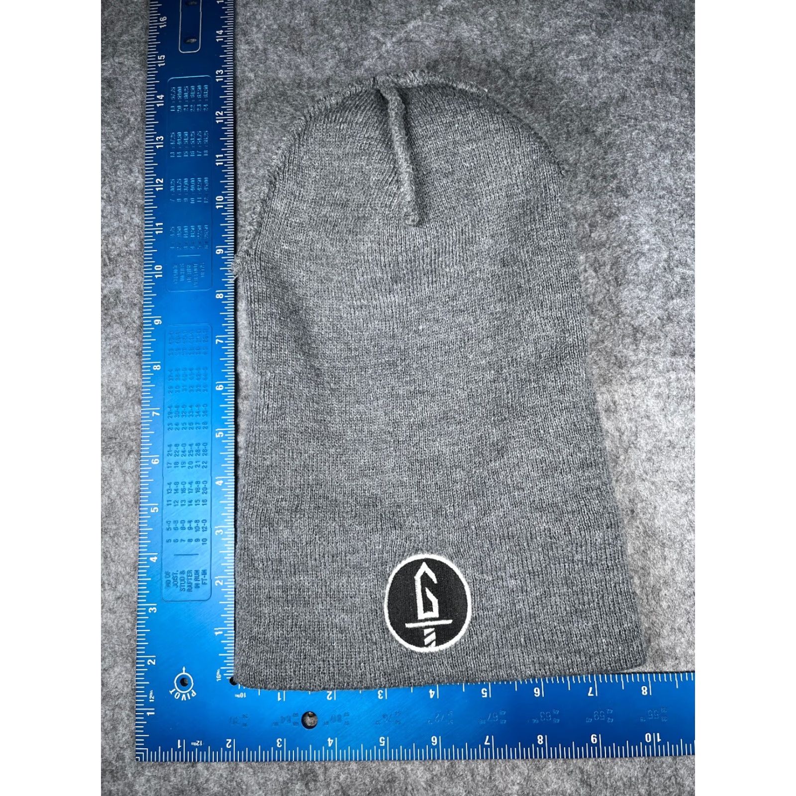 Port & Company Port & Company Beanie Knit Adult One Size Gray 100% Acrylic Hat Unisex Size ONE SIZE - 5 Thumbnail