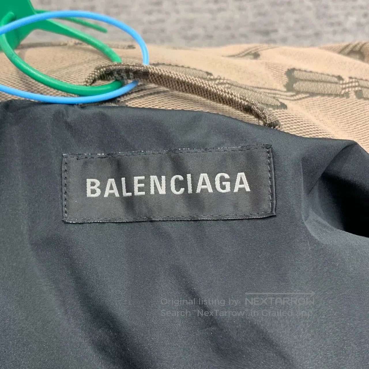 Balenciaga balenciaga double b printed cotton jacket. Size US L / EU 52-54 / 3 - 5 Thumbnail