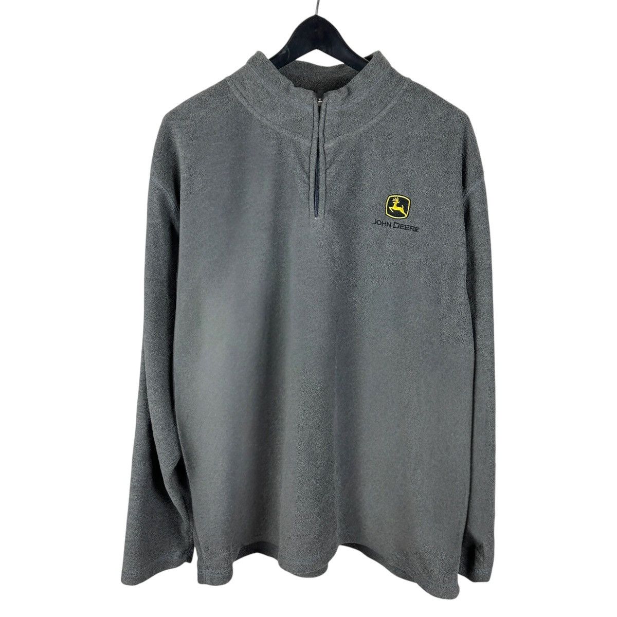 John Deere × Vintage Vintage Y2K John Deere Tractors Fleece Jacket Size US XL / EU 56 / 4 - 1 Thumbnail