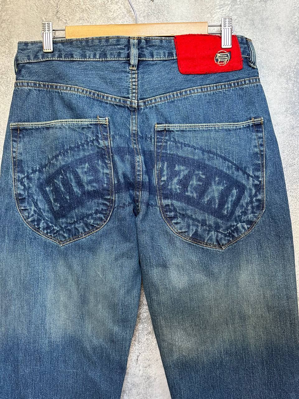 Japanese Brand Etienne Ozeki Rare Japanese Selvedge Denim Jeans Red Patch Size US 30 / EU 46 - 4 Thumbnail