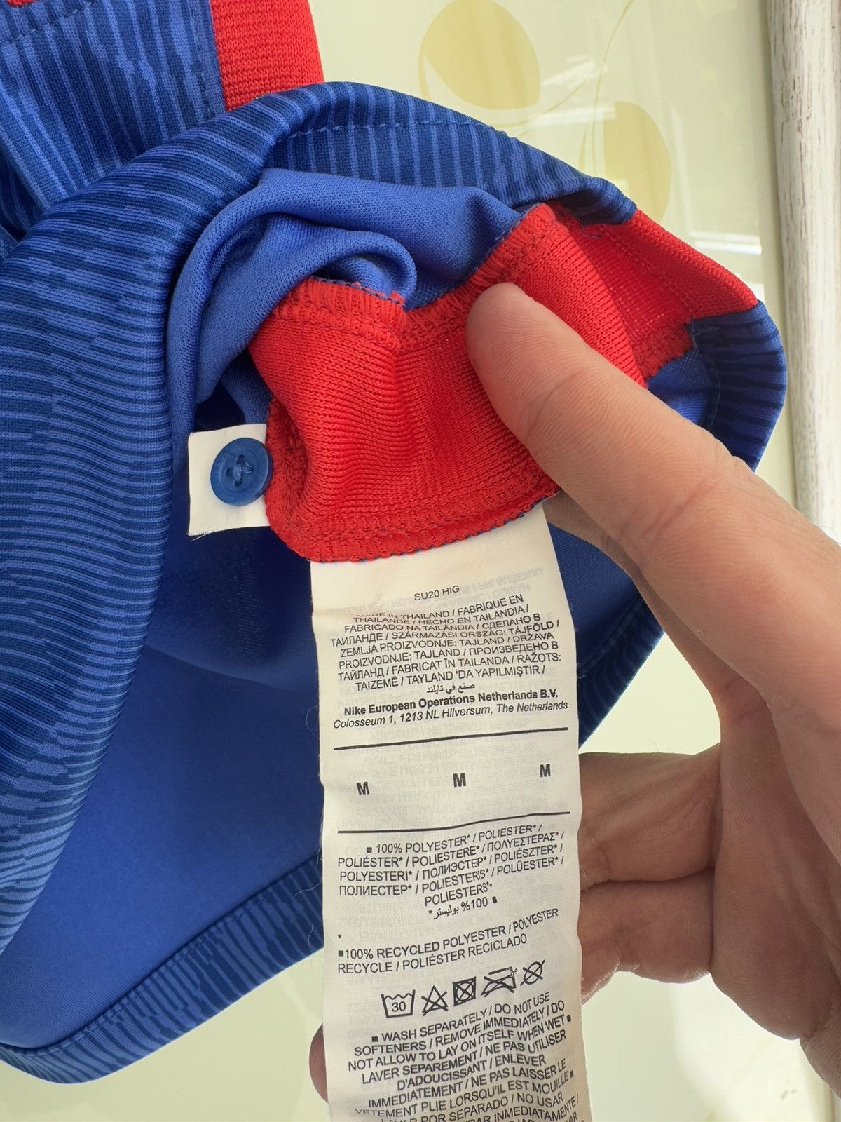 Nike England 2020-2021 Away Soccer Jersey Football Kit Shirt Size US M / EU 48-50 / 2 - 11 Thumbnail