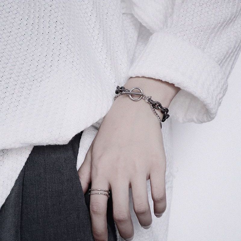 Jewelry Rare Bracelet Y2K Punk Chain Gotch Bracelets Chains Size ONE SIZE - 1 Thumbnail